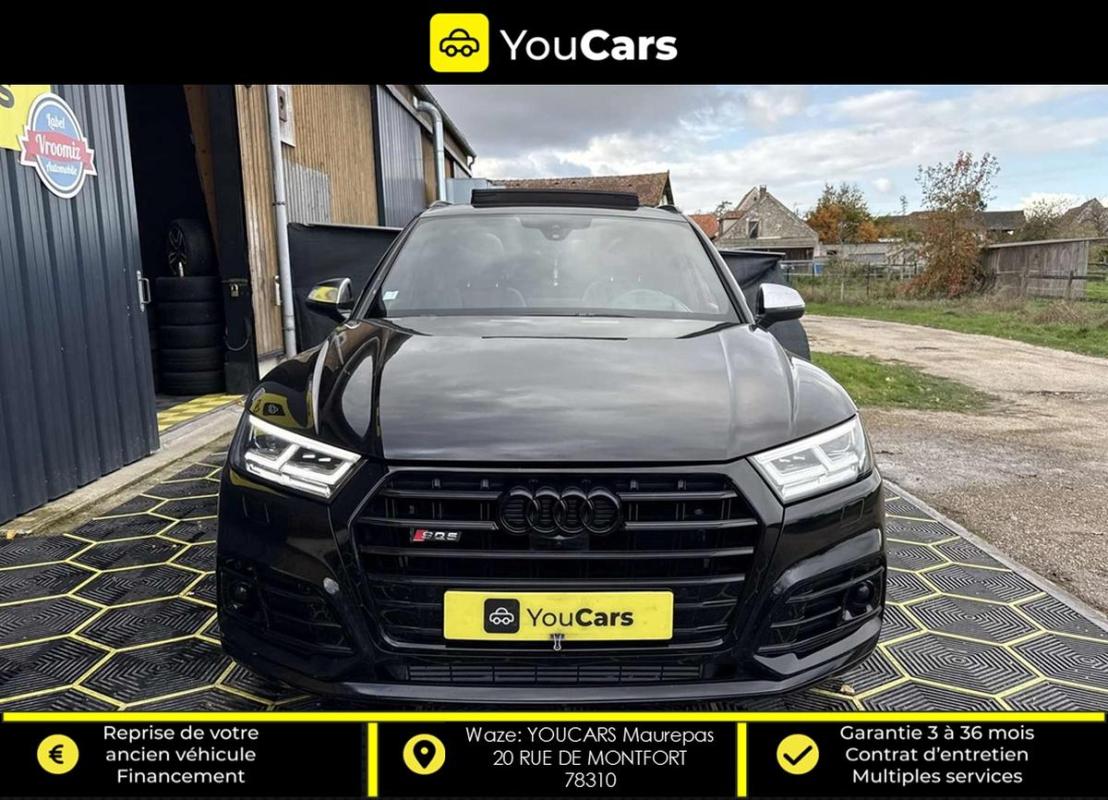 Audi SQ5 II 3.0 TDI V6 Hybrid Quattro Tiptronic8 347 cv Boîte auto FULL OPTYIONS ENTRETIEN A JOUR
