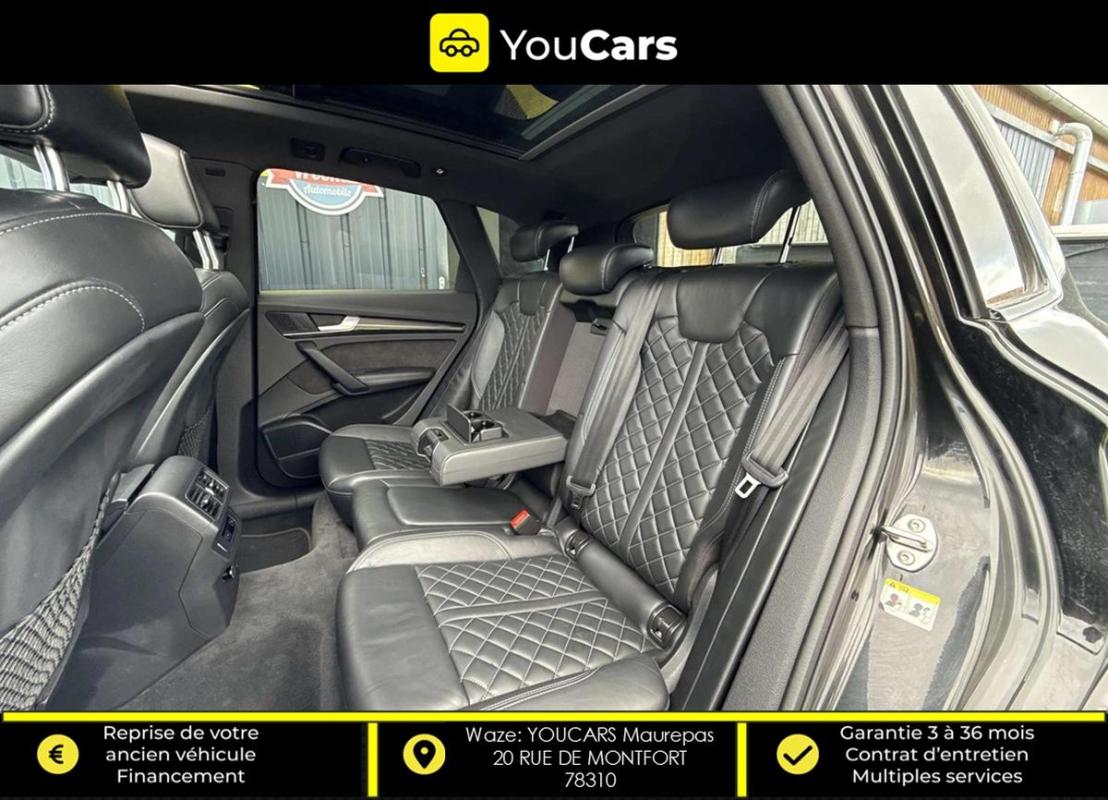 Audi SQ5 II 3.0 TDI V6 Hybrid Quattro Tiptronic8 347 cv Boîte auto FULL OPTYIONS ENTRETIEN A JOUR