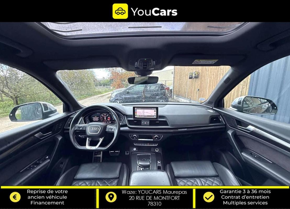Audi SQ5 II 3.0 TDI V6 Hybrid Quattro Tiptronic8 347 cv Boîte auto FULL OPTYIONS ENTRETIEN A JOUR