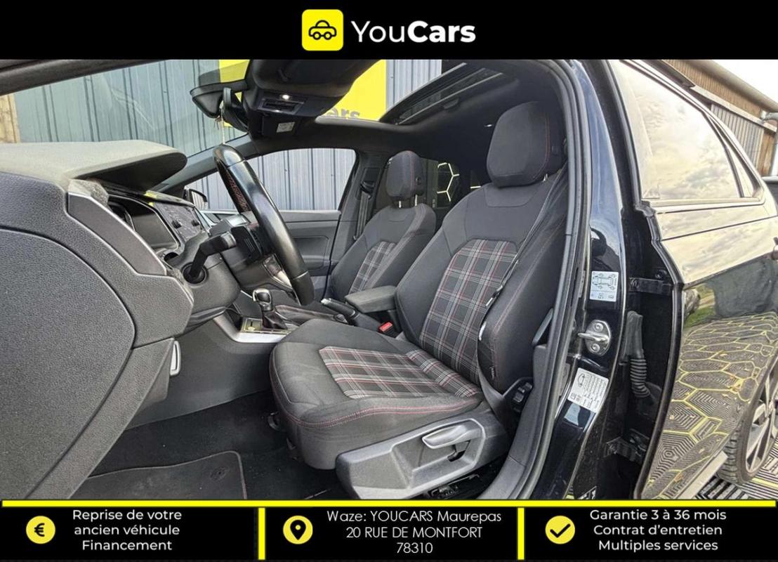 Volkswagen Polo 6 VI GTI 2.0 TFSI DSG6 200 cv Boîte auto TOIT OUVRANT ENTRETIEN A JOUR APPLE CARPLAY