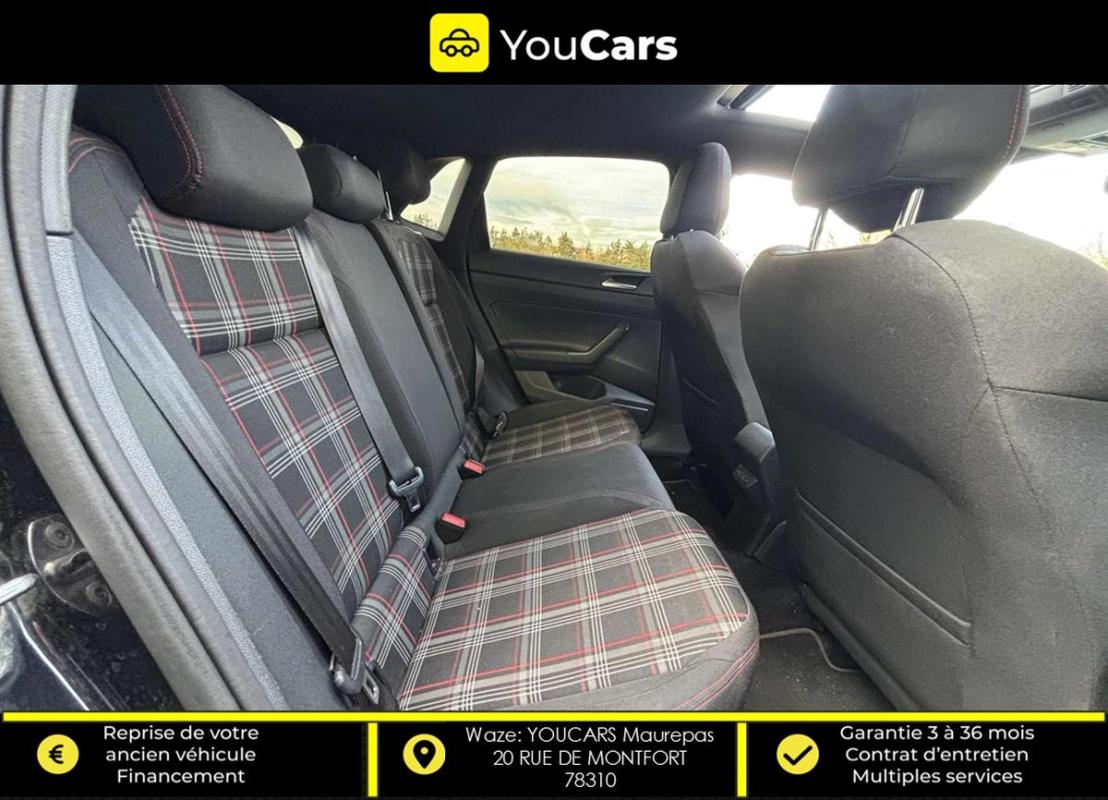 Volkswagen Polo 6 VI GTI 2.0 TFSI DSG6 200 cv Boîte auto TOIT OUVRANT ENTRETIEN A JOUR APPLE CARPLAY