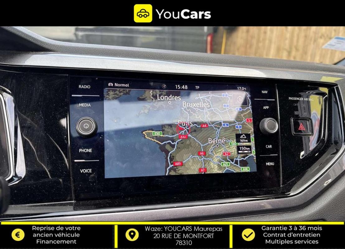 Volkswagen Polo 6 VI GTI 2.0 TFSI DSG6 200 cv Boîte auto TOIT OUVRANT ENTRETIEN A JOUR APPLE CARPLAY