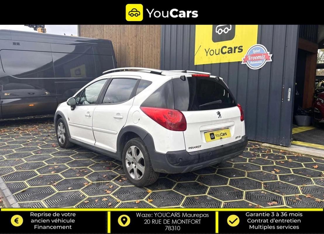 Peugeot 207 SW 1.6 VTi 120cv Boîte auto ENTRETIEN A JOUR SIEGES CHAUFFANTS INTERIEUR CUIR