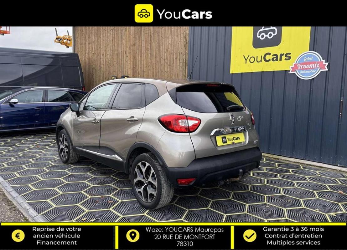 Renault Captur 1.5 dCi HYPNOTIC 90 cv ENTRETIEN A JOUR INTERIEUR CUIR SIEGES CHAUFFANTS 1 MAIN