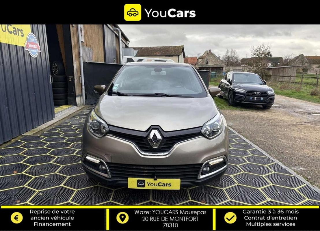 Renault Captur 1.5 dCi HYPNOTIC 90 cv ENTRETIEN A JOUR INTERIEUR CUIR SIEGES CHAUFFANTS 1 MAIN
