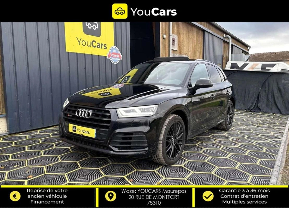 Audi SQ5 II 3.0 TDI V6 Mild Hybrid Quattro Tiptronic8 347 cv Boîte auto ENTRETIEN AUDI TOIT OUVRANT