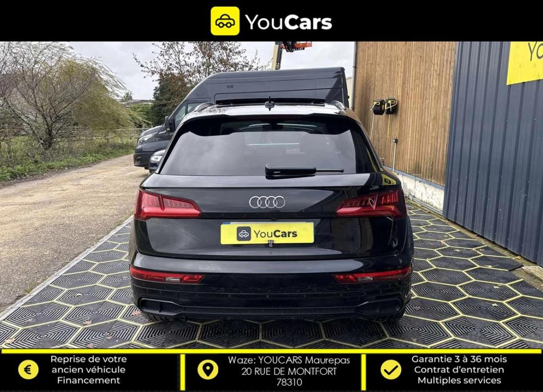 Audi SQ5 II 3.0 TDI V6 Mild Hybrid Quattro Tiptronic8 347 cv Boîte auto ENTRETIEN AUDI TOIT OUVRANT