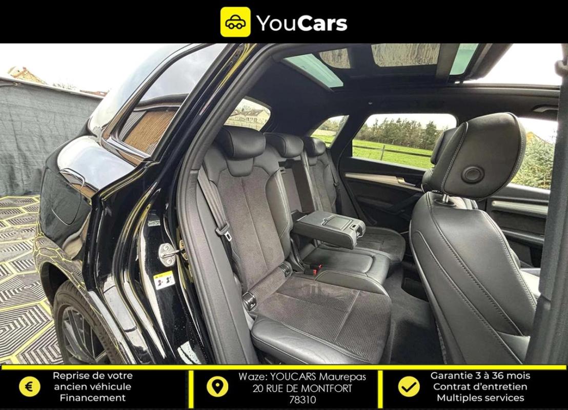 Audi SQ5 II 3.0 TDI V6 Mild Hybrid Quattro Tiptronic8 347 cv Boîte auto ENTRETIEN AUDI TOIT OUVRANT