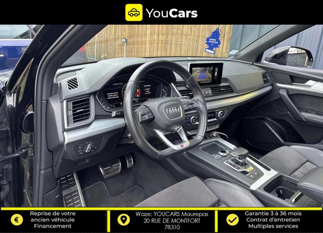 Audi SQ5 II 3.0 TDI V6 Mild Hybrid Quattro Tiptronic8 347 cv Boîte auto ENTRETIEN AUDI TOIT OUVRANT