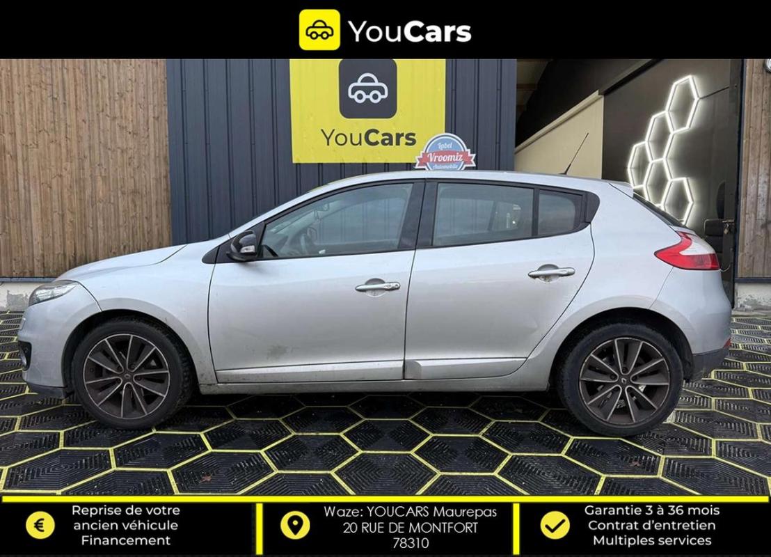Renault Megane III BOSE Phase 2 1.6 dCi FAP 130 cv INTERIEUR SEMI CUIR CHAINE DE DISTRIBUTION