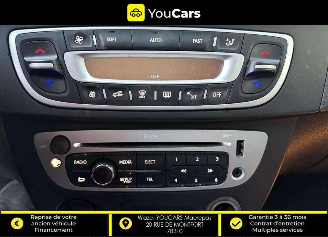 Renault Megane III BOSE Phase 2 1.6 dCi FAP 130 cv INTERIEUR SEMI CUIR CHAINE DE DISTRIBUTION
