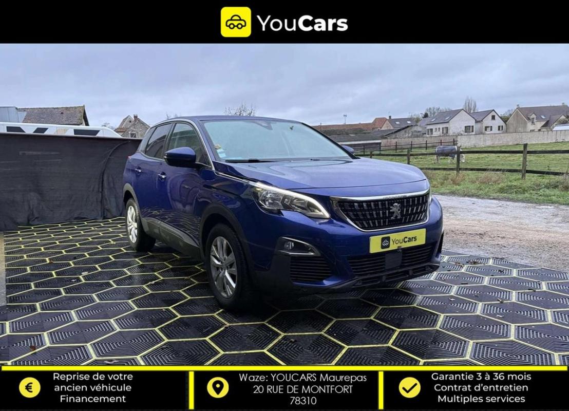 Peugeot 3008 1.5 BlueHDi 130 cv Boîte auto - ENTRETIEN A JOUR CARPLAY RADAR DE R. KIT DISTRIB