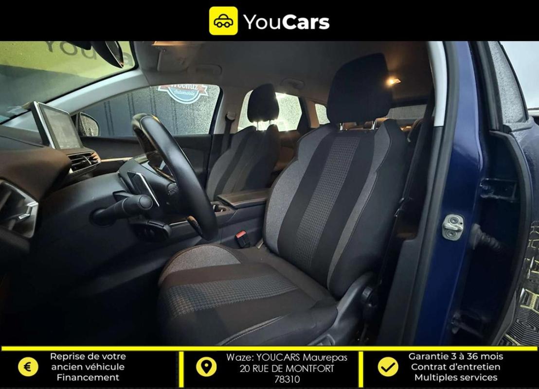 Peugeot 3008 1.5 BlueHDi 130 cv Boîte auto - ENTRETIEN A JOUR CARPLAY RADAR DE R. KIT DISTRIB