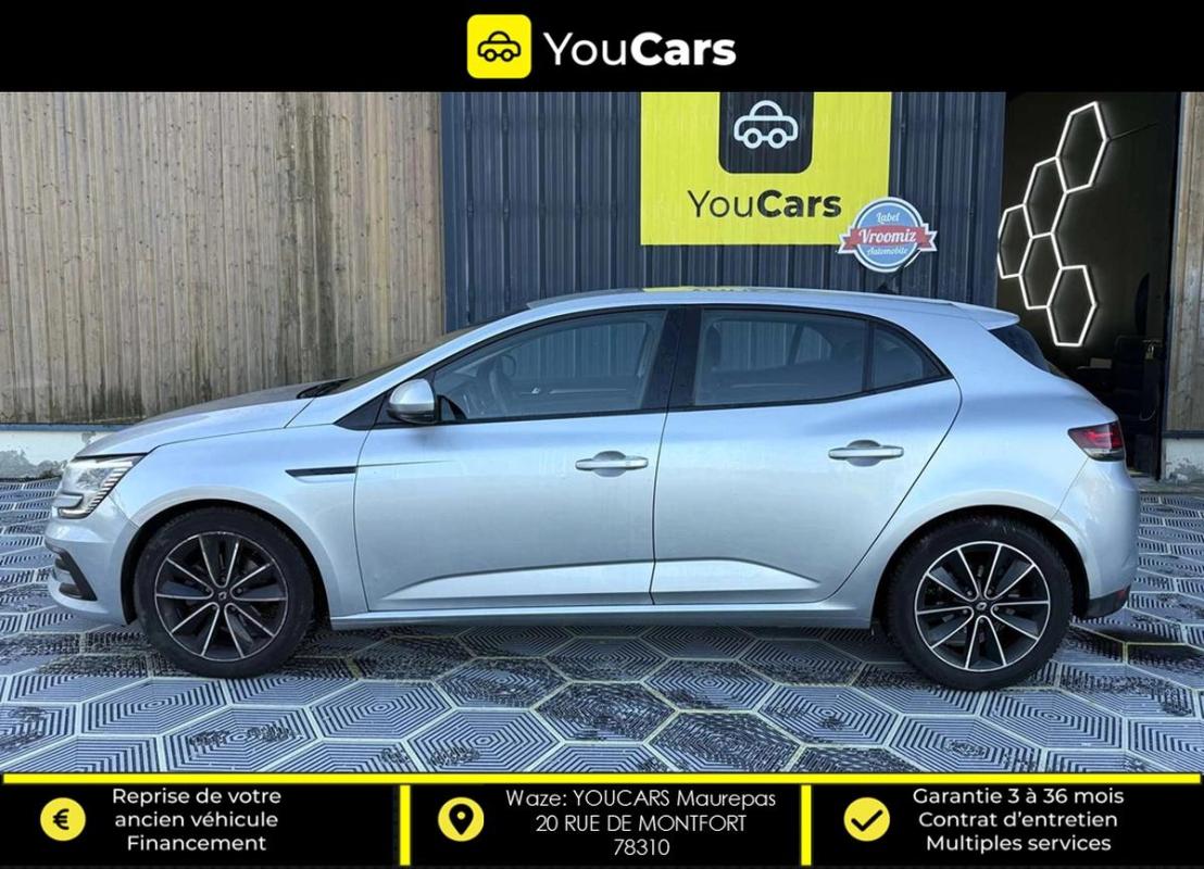 Renault Megane 4 IV Phase 2 Hatchback 1.5 Blue dCi 115 cv ENTRETIEN A JOUR APPLE CARPLAY