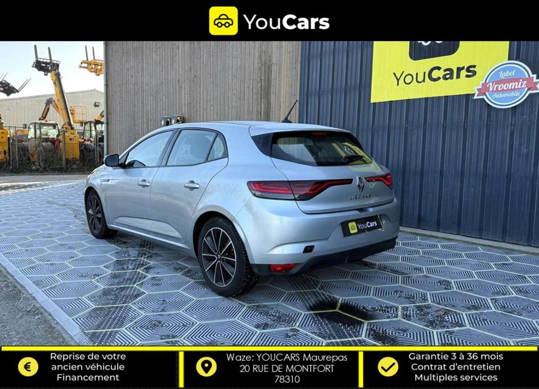 Renault Megane 4 IV Phase 2 Hatchback 1.5 Blue dCi 115 cv ENTRETIEN A JOUR APPLE CARPLAY