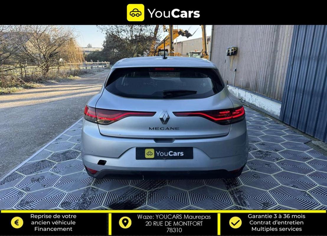 Renault Megane 4 IV Phase 2 Hatchback 1.5 Blue dCi 115 cv ENTRETIEN A JOUR APPLE CARPLAY