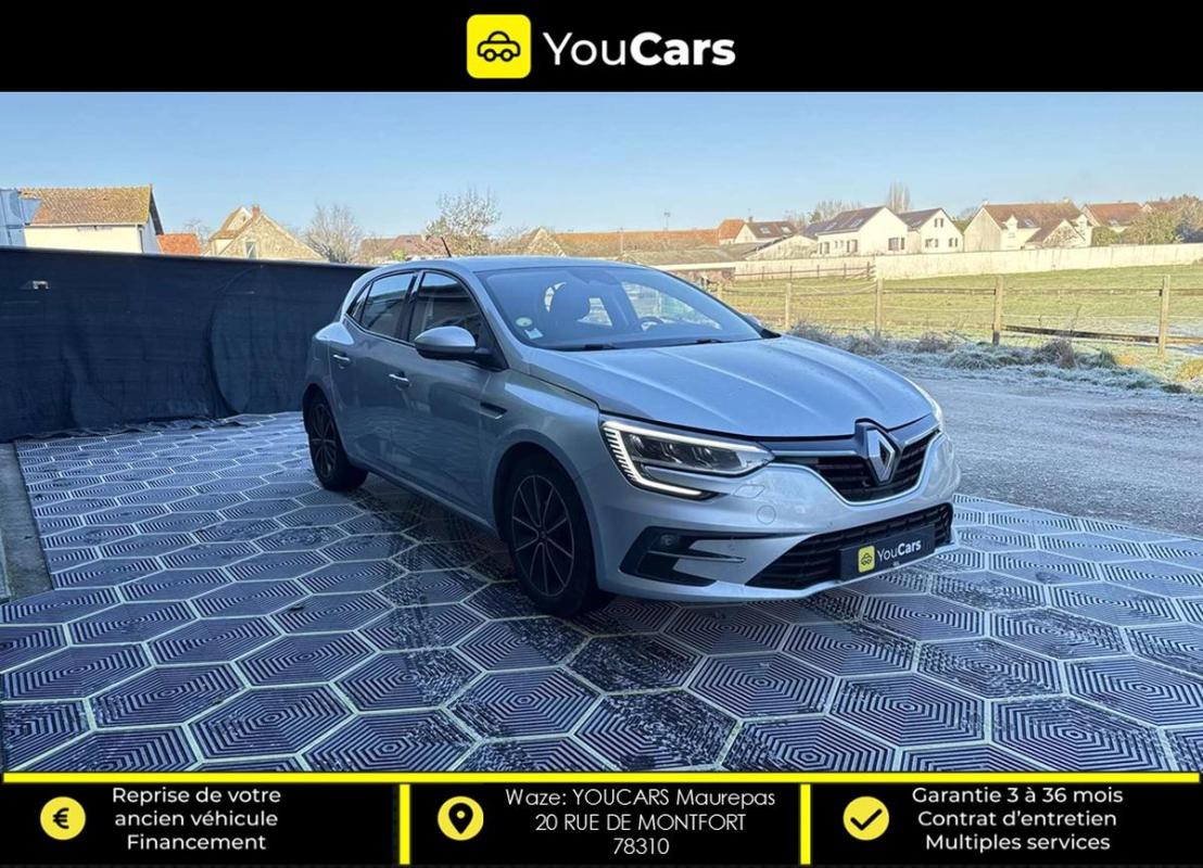 Renault Megane 4 IV Phase 2 Hatchback 1.5 Blue dCi 115 cv ENTRETIEN A JOUR APPLE CARPLAY