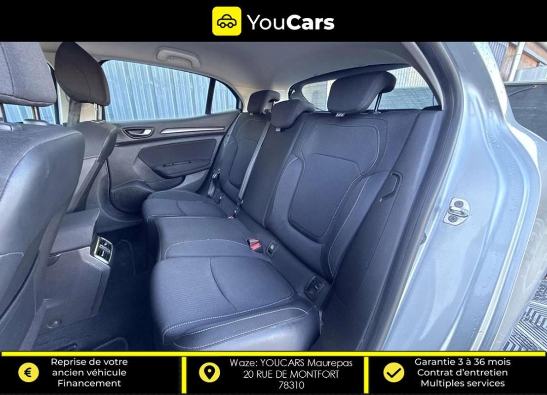 Renault Megane 4 IV Phase 2 Hatchback 1.5 Blue dCi 115 cv ENTRETIEN A JOUR APPLE CARPLAY
