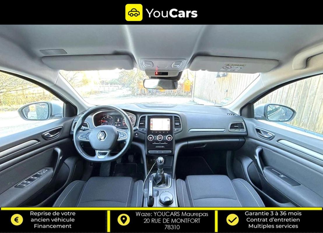 Renault Megane 4 IV Phase 2 Hatchback 1.5 Blue dCi 115 cv ENTRETIEN A JOUR APPLE CARPLAY