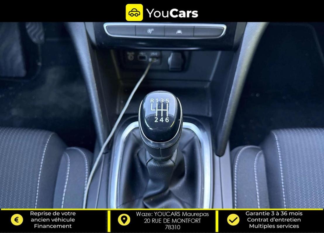 Renault Megane 4 IV Phase 2 Hatchback 1.5 Blue dCi 115 cv ENTRETIEN A JOUR APPLE CARPLAY