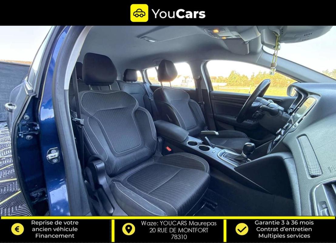 Renault Megane 4 1.5 dCi 115 cv Boîte auto ENTRETIEN RENAULT APPLE CARPLAY RADAR DE RECUL