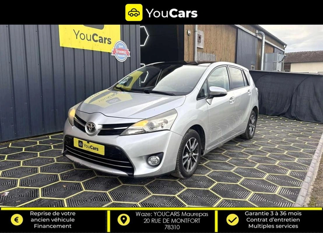 Toyota Verso 2 1.6 112 cv CAMERA DE RECUL ENTRETIEN A JOUR TOIT PANO 7 PLACES CHAINE DISTRIB NEUVE