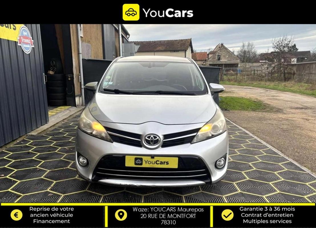 Toyota Verso 2 1.6 112 cv CAMERA DE RECUL ENTRETIEN A JOUR TOIT PANO 7 PLACES CHAINE DISTRIB NEUVE