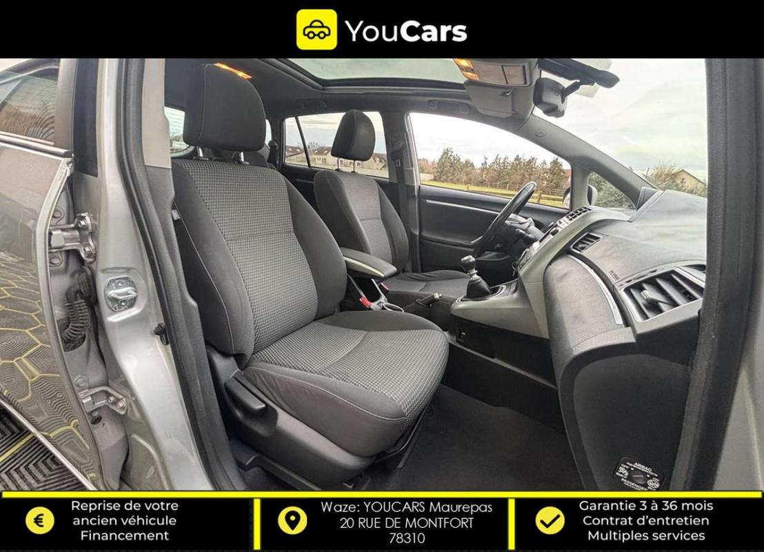 Toyota Verso 2 1.6 112 cv CAMERA DE RECUL ENTRETIEN A JOUR TOIT PANO 7 PLACES CHAINE DISTRIB NEUVE