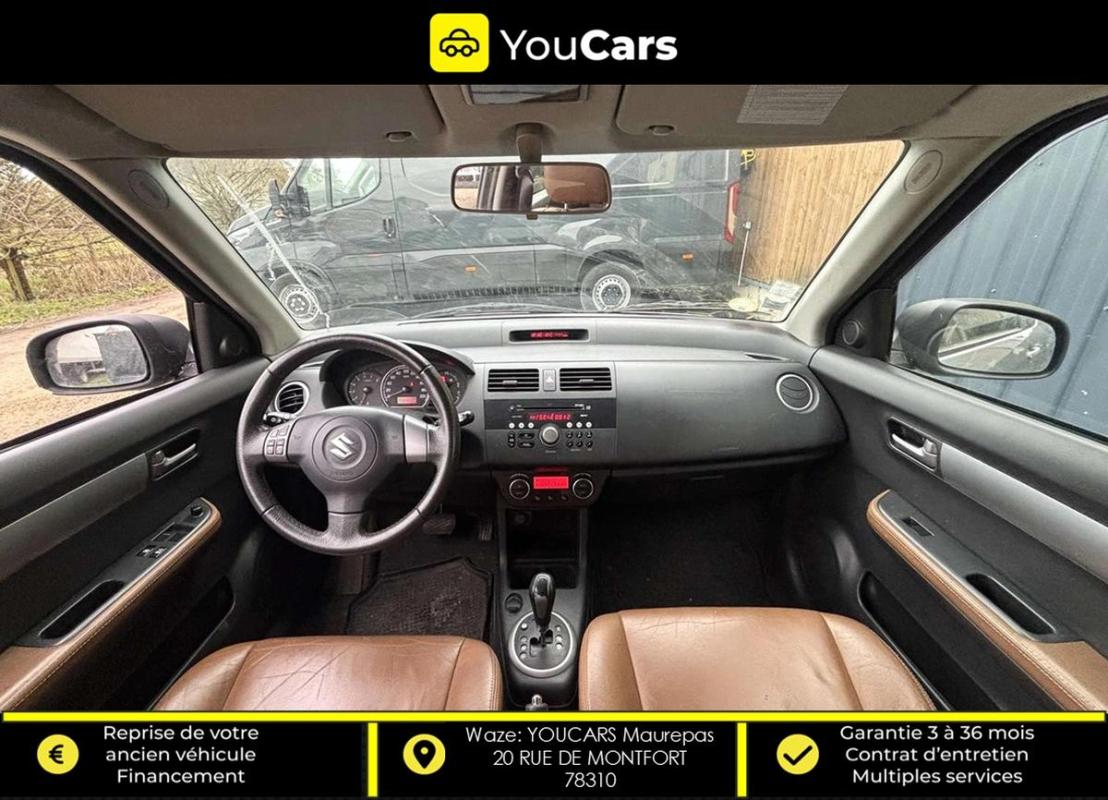 Suzuki Swift III 3 portes 1.3 i 93cv BOITE AUTO ENTRETIEN A JOUR CLIM RADAR DE RECUL