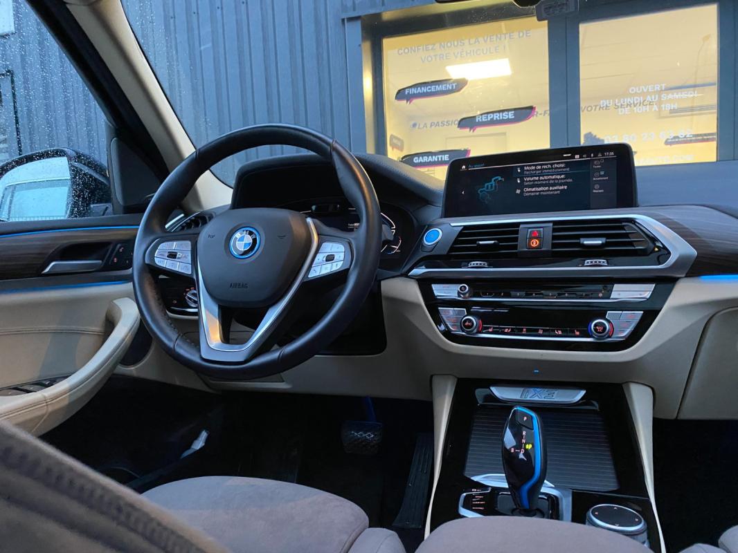 Bmw iX3 286 ch BVA8 Impressive - 2021 83 000 km Garantie Sièges cuire sous housse de protection