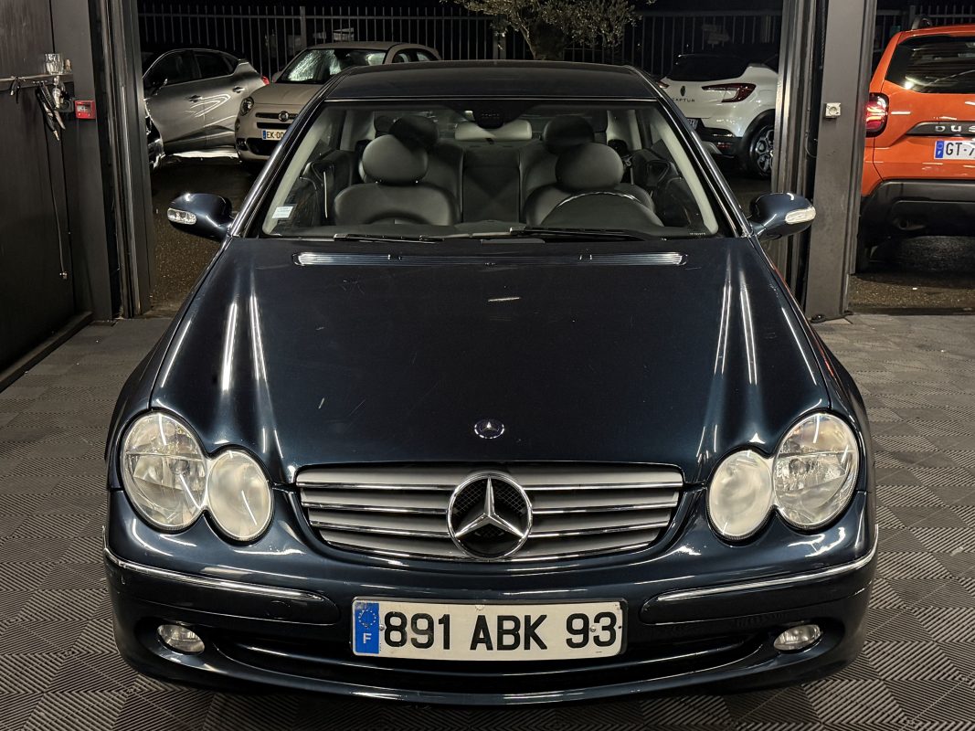Mercedes-Benz Clk II COUPE ELEGANGE 200 KOMPRESSOR 1.8 163 Cv BOITE AUTO 59 100 Kms - GARANTIE 1 AN