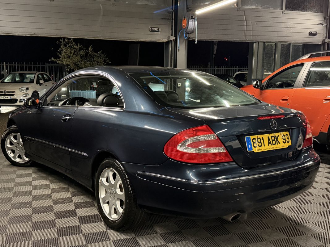 Mercedes-Benz Clk II COUPE ELEGANGE 200 KOMPRESSOR 1.8 163 Cv BOITE AUTO 59 100 Kms - GARANTIE 1 AN
