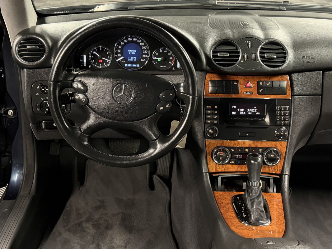 Mercedes-Benz Clk II COUPE ELEGANGE 200 KOMPRESSOR 1.8 163 Cv BOITE AUTO 59 100 Kms - GARANTIE 1 AN