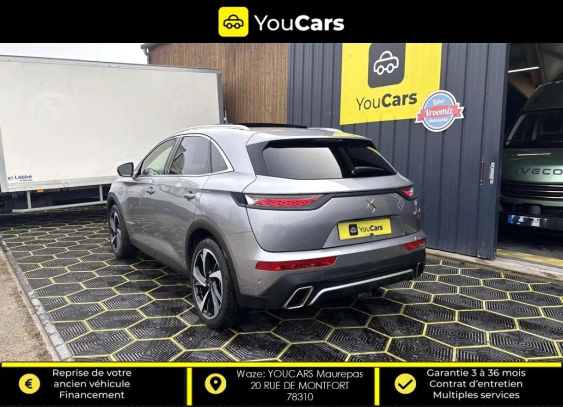 Ds 7 Crossback 224 cv 1.6 ENTRETIEN COMPLET PNEUS NEUFS TOIT OUVRANT CAMERA DE RECUL