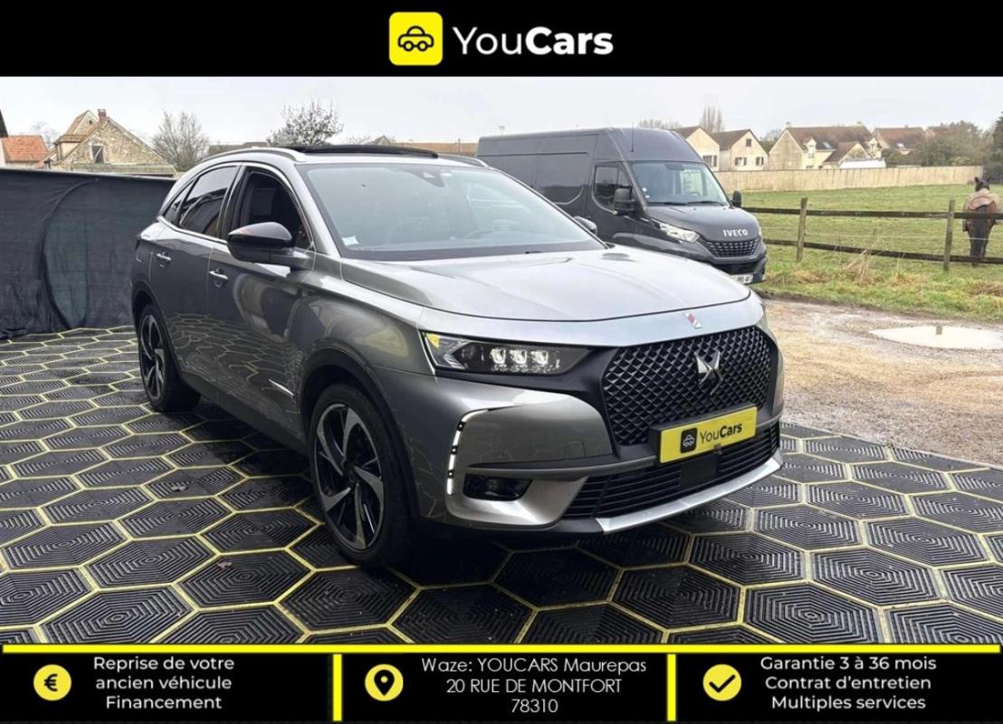 Ds 7 Crossback 224 cv 1.6 ENTRETIEN COMPLET PNEUS NEUFS TOIT OUVRANT CAMERA DE RECUL