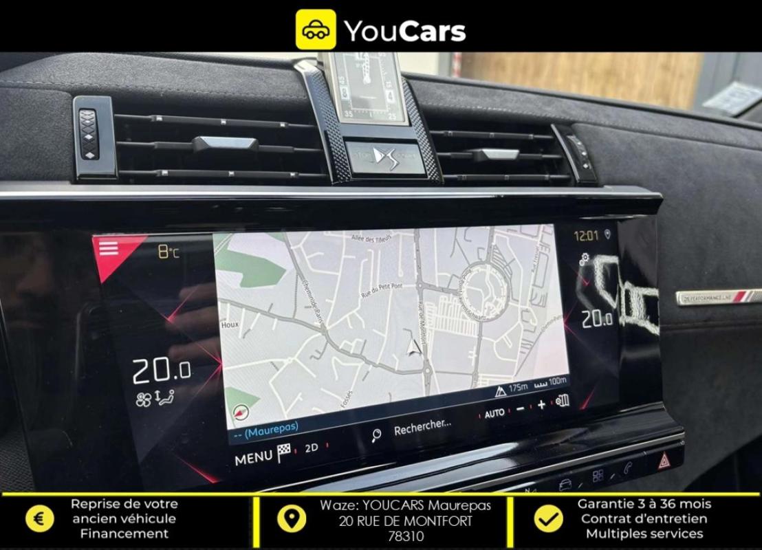 Ds 7 Crossback 224 cv 1.6 ENTRETIEN COMPLET PNEUS NEUFS TOIT OUVRANT CAMERA DE RECUL