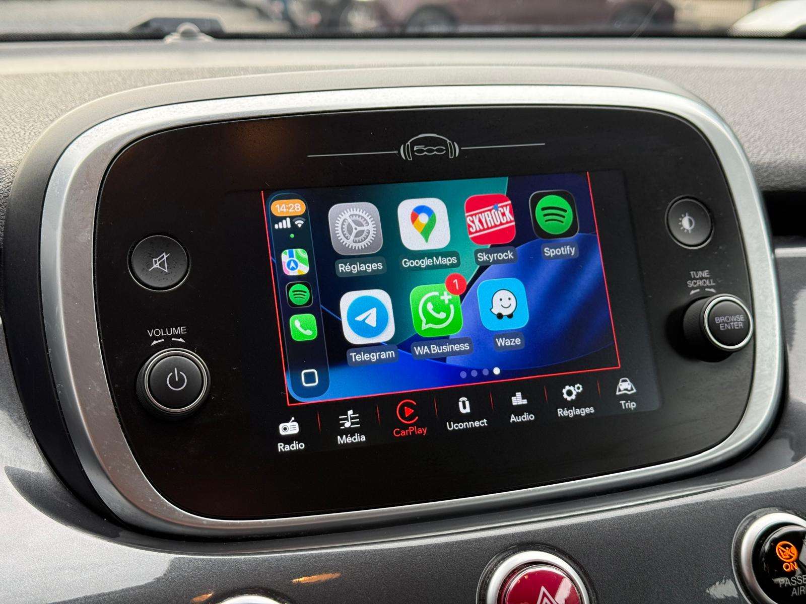 Fiat 500X 500X 1.6i E-torq/ 1e Main / CarPlay / Garantie 1an