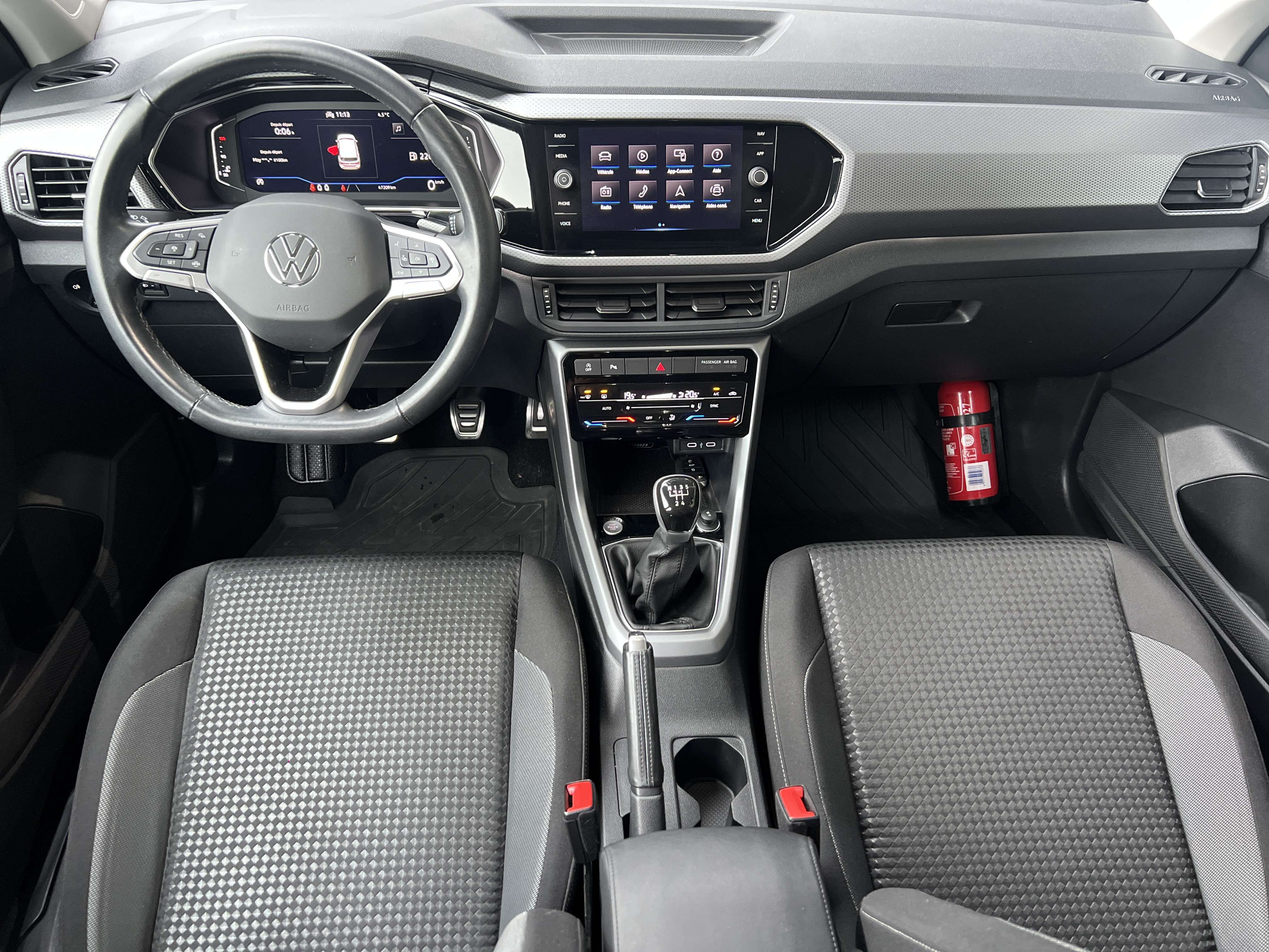 Volkswagen T-Cross 1.0 TSI Active 95cv OPF Appel CarPlay Clim Camera