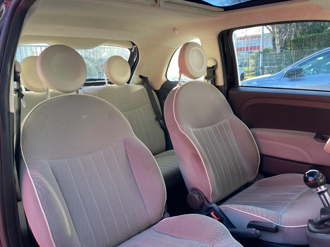 Fiat 500 1.2 8V 69 ch Lounge - 2013 125 000 km Garantie