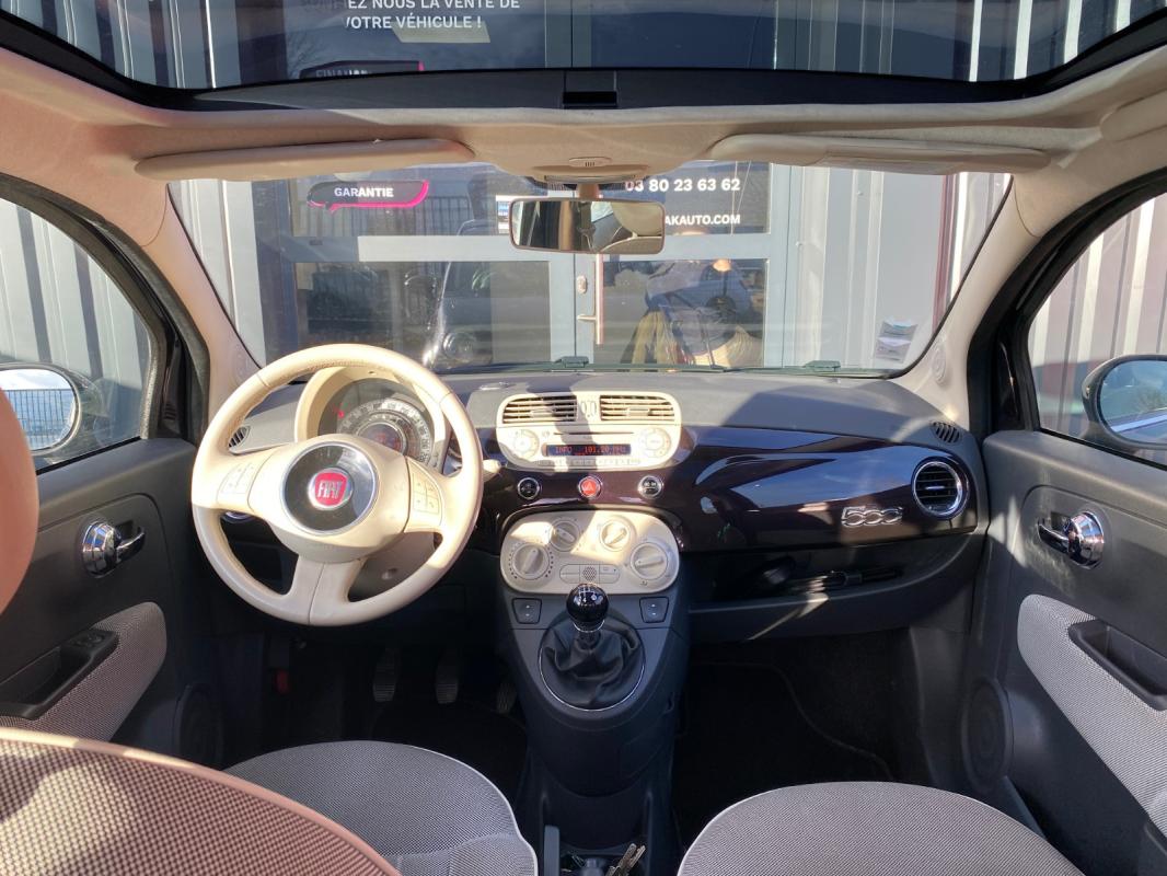 Fiat 500 1.2 8V 69 ch Lounge - 2013 125 000 km Garantie