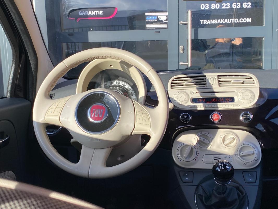 Fiat 500 1.2 8V 69 ch Lounge - 2013 125 000 km Garantie