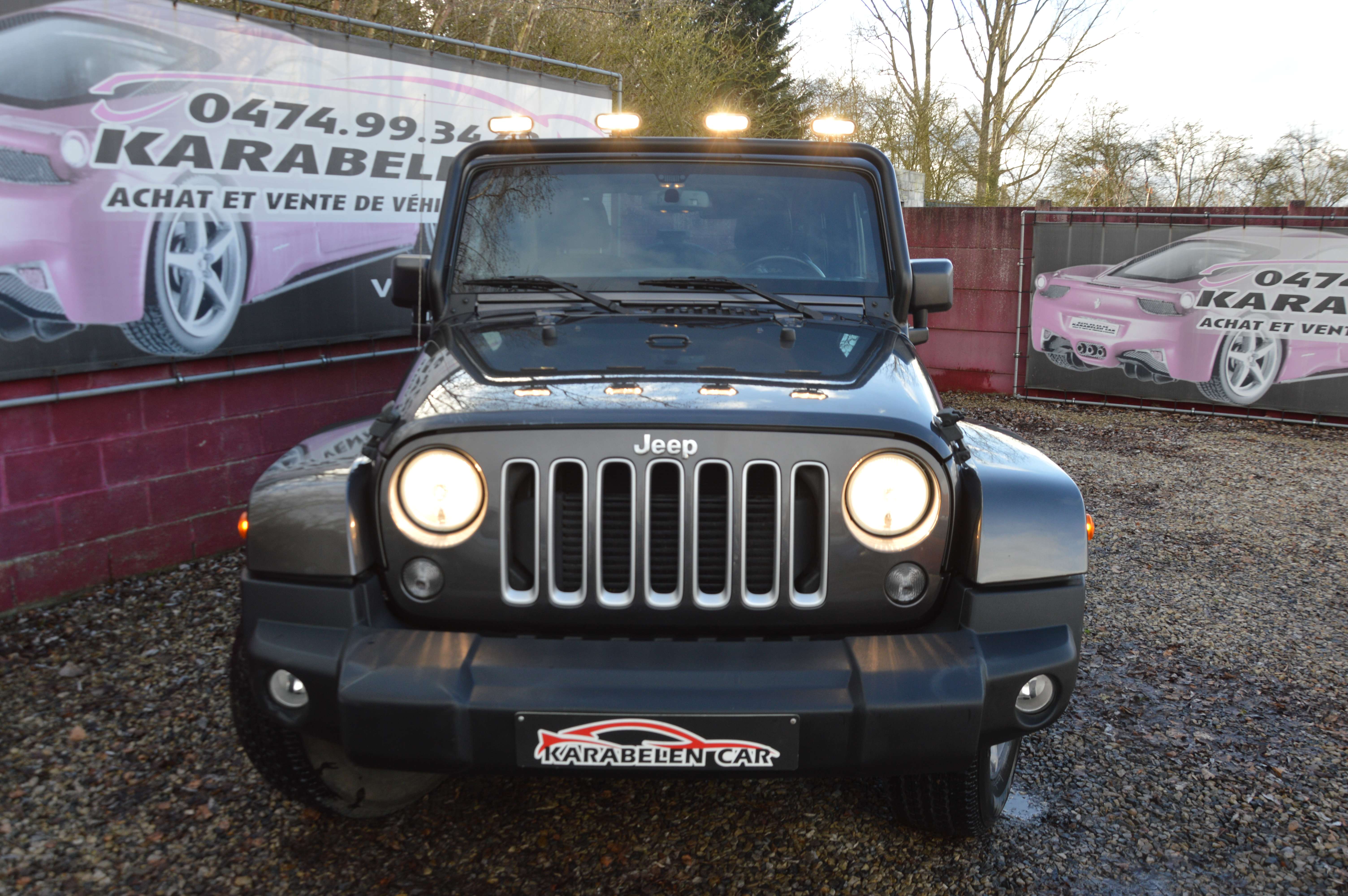 Jeep Wrangler 2.8CRD Sahara FULL CAB BOITE AUT NAV CUIR 31.836KM