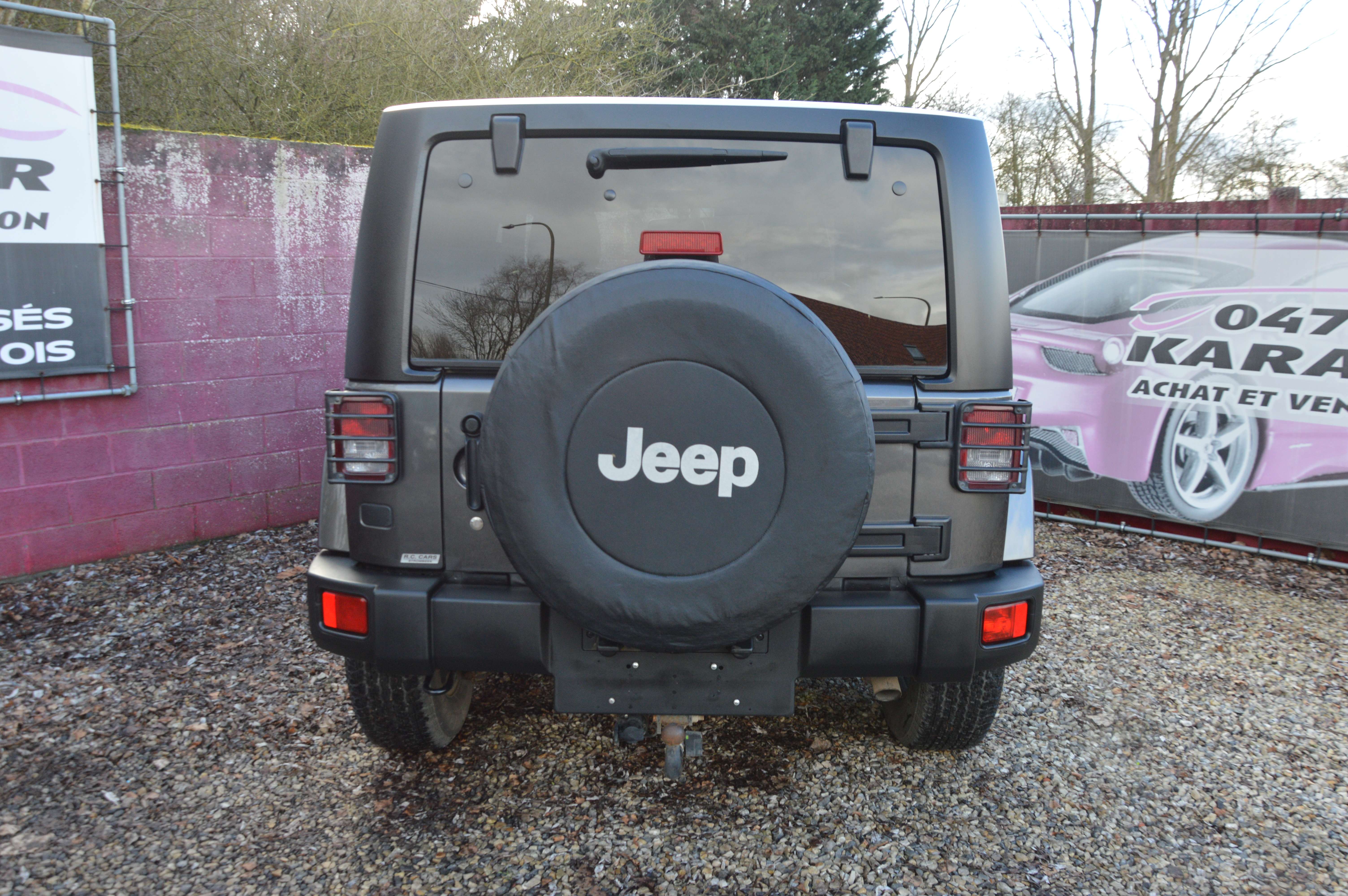 Jeep Wrangler 2.8CRD Sahara FULL CAB BOITE AUT NAV CUIR 31.836KM