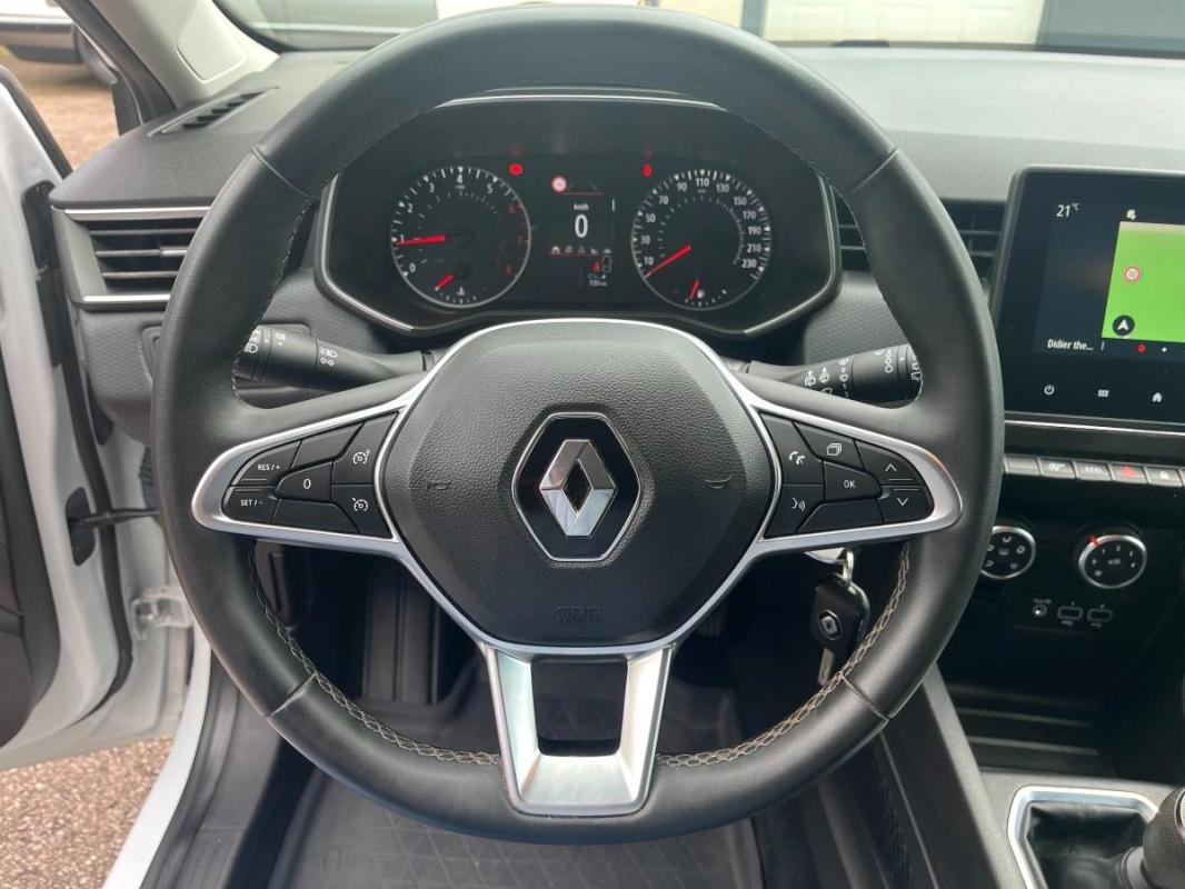 Renault Clio 5 (V) | TCE 90 BUSINESS 1ER MAIN FR SUIVI SOCIETE 2 PL. GPS RADAR DE RECUL |GD367
