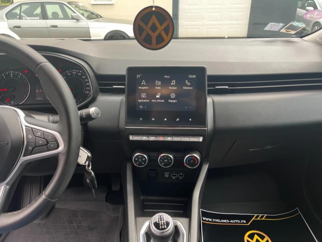 Renault Clio 5 (V) | TCE 90 BUSINESS 1ER MAIN FR SUIVI SOCIETE 2 PL. GPS RADAR DE RECUL |GD367
