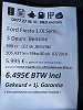 Ford Fiesta Fiesta 1.0i Sync Airco/Bleuth/Verw st/148Tax/55BIV thumbnail