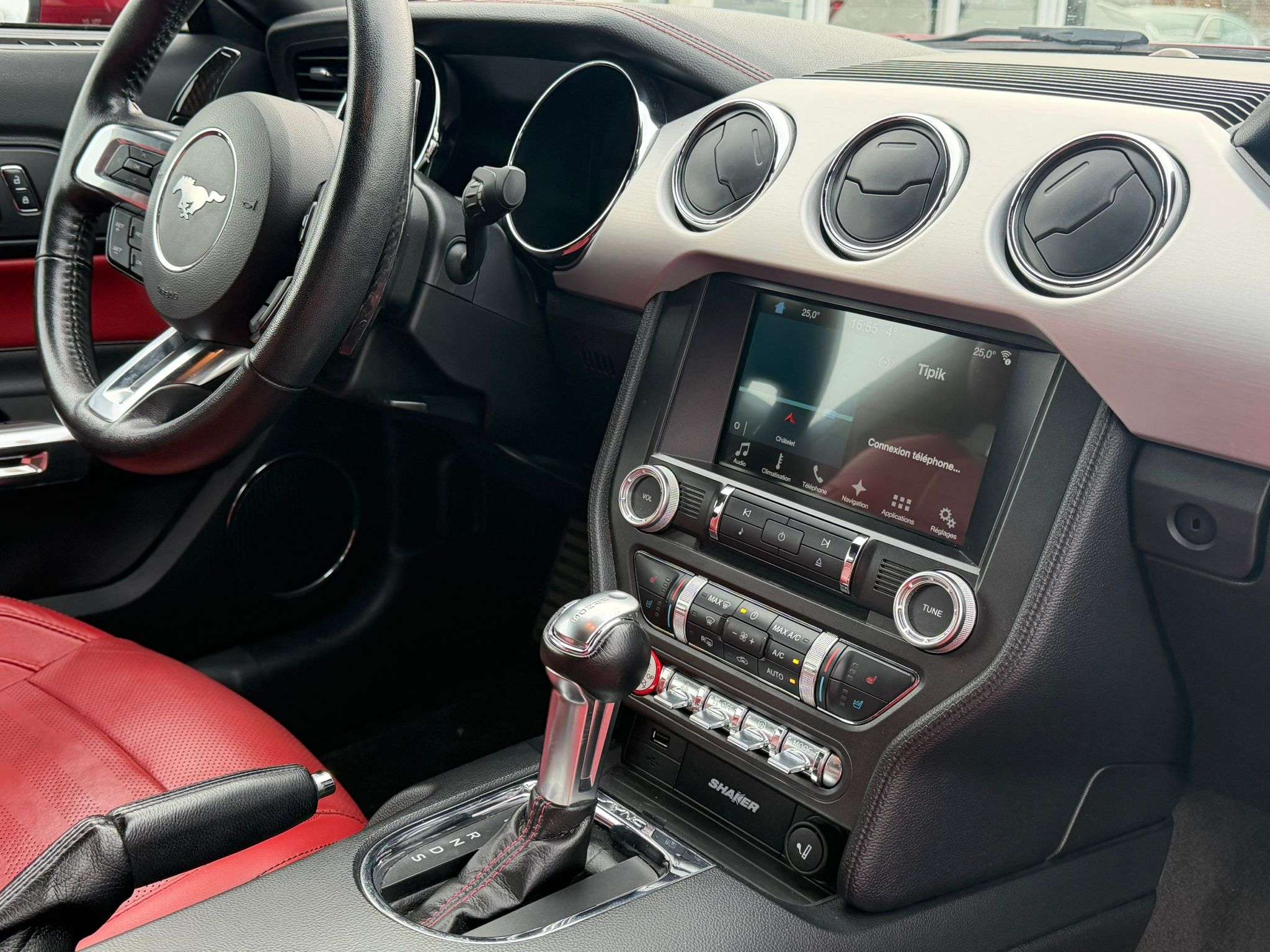 Ford Mustang 2.3 EcoBoost BOITE AUTO SIEGE DOUBLE TONT CLIM GPS