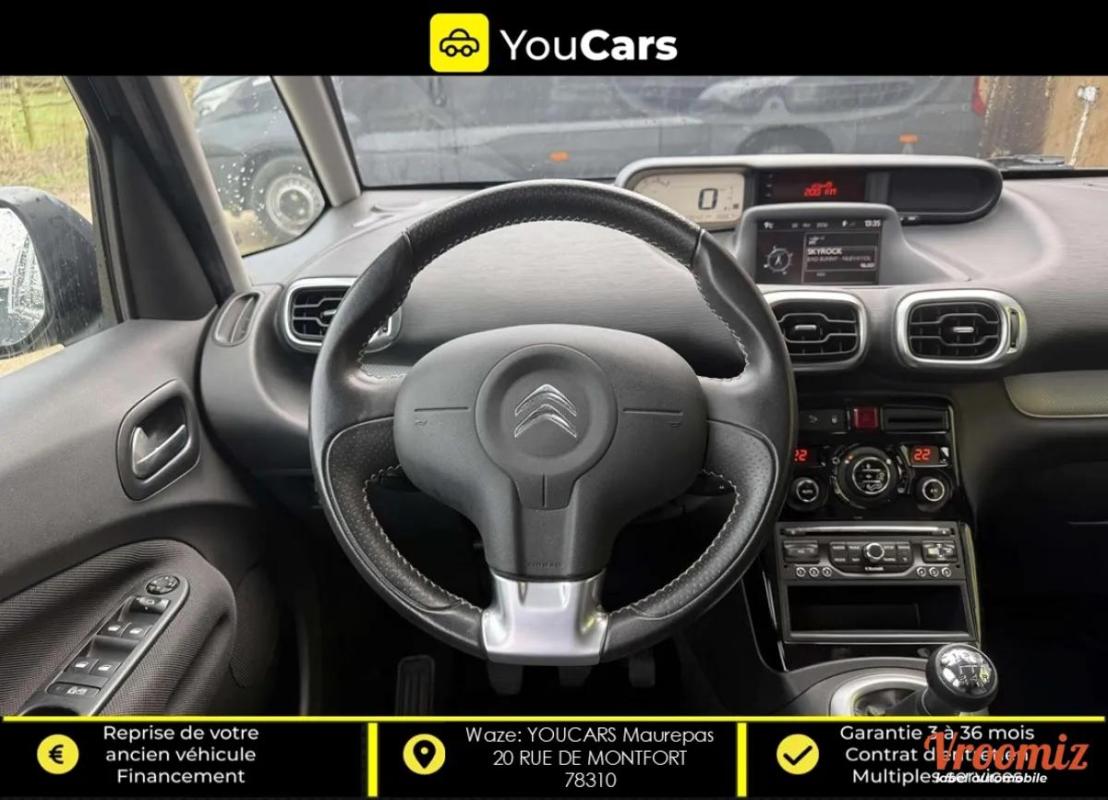 Citroen C3 1.6 BlueHDi FAP 100 CV - FINITION MILLENIUM RADAR DE RECUL