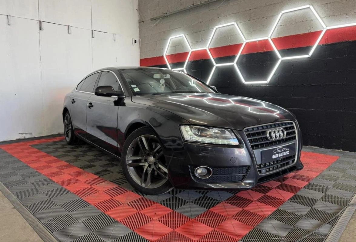Audi A5 Sportback 2.7 V6 TDI DPF - 190 Multitronic Ambiente PHASE 1 CUIR VALCONA GPS ADVANCED