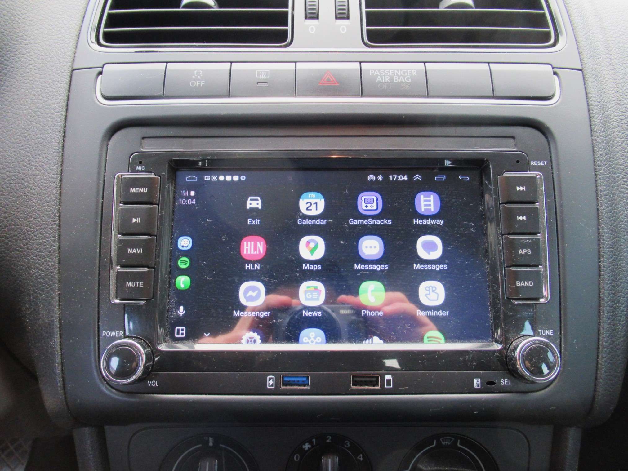 Volkswagen Polo 1.2i Trendline-Navi-A/C-CarPlay/Andr-RECHTSTREEKS